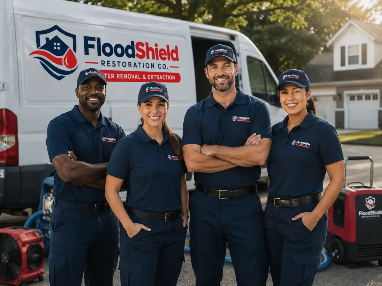 Flood Damage Restoration company in Cropsey, IL